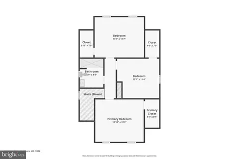 Floorplan - 6204 Everall Ave, Baltimore, MD 21206 photo 2 of 4