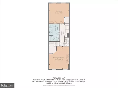 Floorplan - 1504 William St, Baltimore, MD 21230 photo 4 of 5