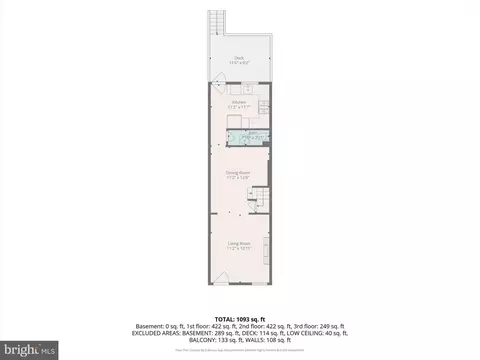 Floorplan - 1504 William St, Baltimore, MD 21230 photo 3 of 5