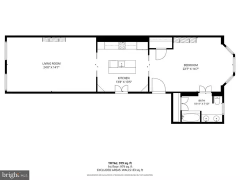 Floorplan - 1210 Eutaw Pl, Baltimore, MD 21217 photo 4 of 7