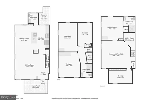 Floorplan - 761 E 36th St, Baltimore, MD 21218 photo 3 of 3