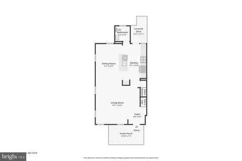 Floorplan - 761 E 36th St, Baltimore, MD 21218 photo 2 of 3