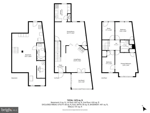 Floorplan - 916 E 36th St, Baltimore, MD 21218 photo 1 of 4