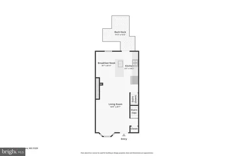 Floorplan - 44 N Athol Ave, Baltimore, MD 21229 photo 2 of 4