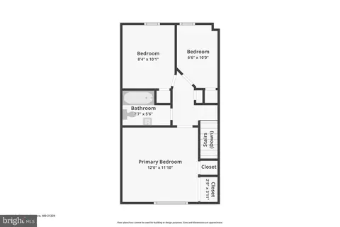 Floorplan - 44 N Athol Ave, Baltimore, MD 21229 photo 3 of 4