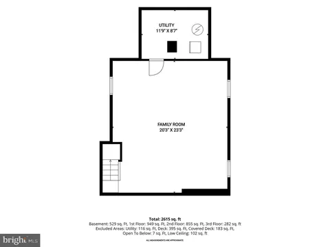 Floorplan - 3205 Gibbons Ave, Baltimore, MD 21214 photo 4 of 4