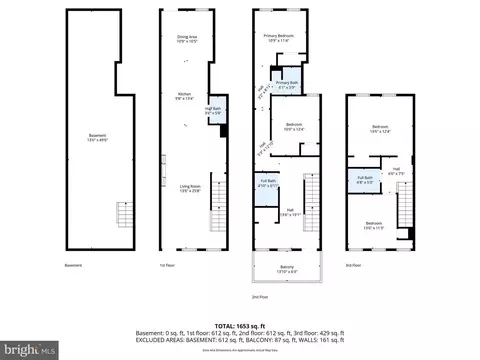 Floorplan - 1762 E North Ave, Baltimore, MD 21213 photo 1 of 4