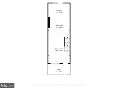 Floorplan - 2824 Ashland Ave, Baltimore, MD 21205 photo 1 of 4