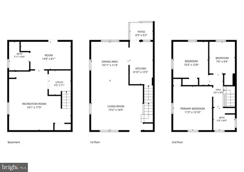 Floorplan - 5600 White Ave, Baltimore, MD 21206 photo 1 of 4