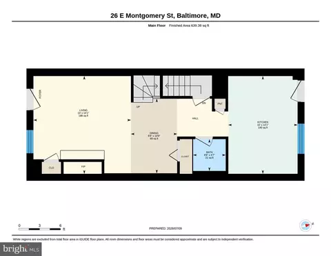 Floorplan - 26 E Montgomery St, Baltimore, MD 21230 photo 3 of 6