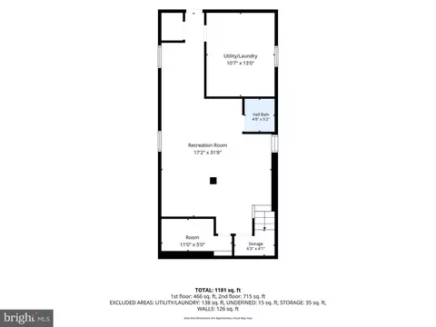 Floorplan - 4110 5th St, Baltimore, MD 21225 photo 3 of 3
