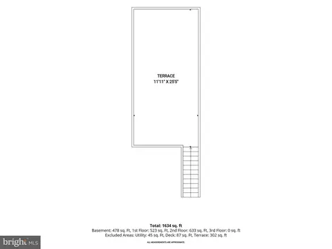 Floorplan - 1707 Jackson St, Baltimore, MD 21230 photo 4 of 5