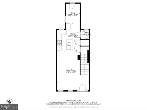 Floorplan - 2815 W Cold Spring Ln W, Baltimore, MD 21215 photo 3 of 8