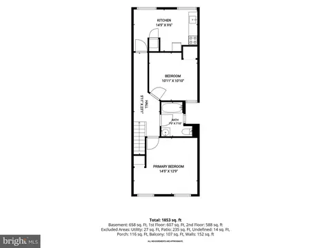 Floorplan - 808 Ponca St, Baltimore, MD 21224 photo 3 of 4