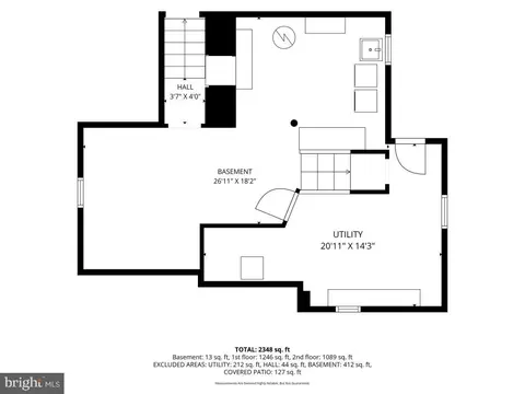 Floorplan - 306 Broxton Rd, Baltimore, MD 21212 photo 3 of 4