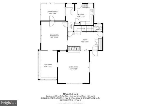 Floorplan - 306 Broxton Rd, Baltimore, MD 21212 photo 1 of 4