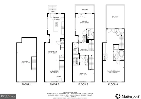 Floorplan - 830 N Bond St, Baltimore, MD 21205 photo 1 of 1