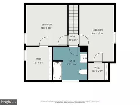 Floorplan - 5818 Highgate Dr, Baltimore, MD 21215 photo 2 of 3