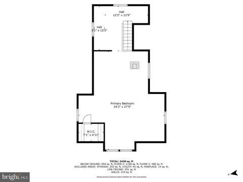 Floorplan - 5721 Ridgedale Rd, Baltimore, MD 21209 photo 3 of 4