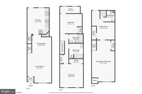 Floorplan - 3129 Fleet St, Baltimore, MD 21224 photo 1 of 1