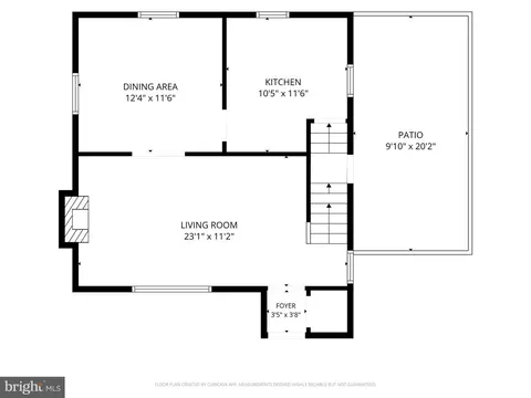 Floorplan - 6012 Winthrope Ave, Baltimore, MD 21206 photo 3 of 4