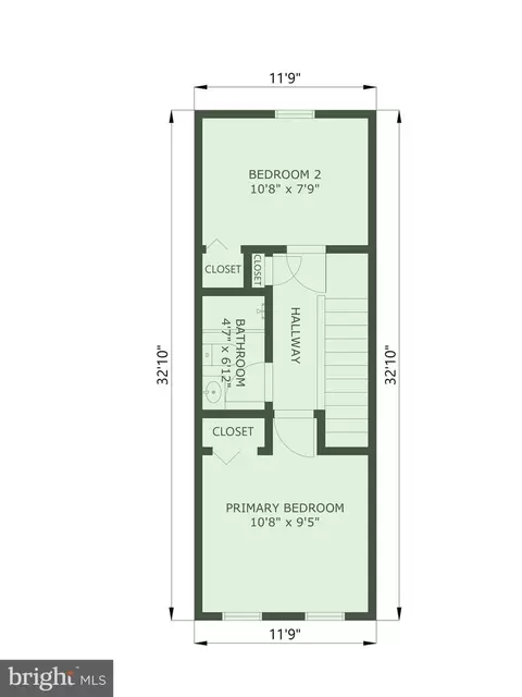 Floorplan - 556 Gold St, Baltimore, MD 21217 photo 3 of 4