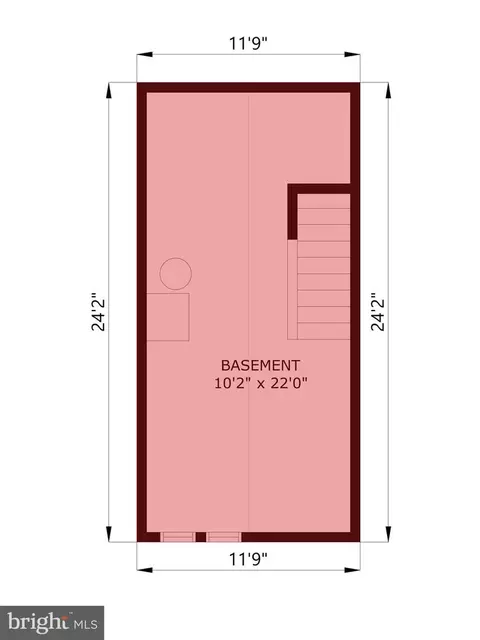 Floorplan - 556 Gold St, Baltimore, MD 21217 photo 1 of 4