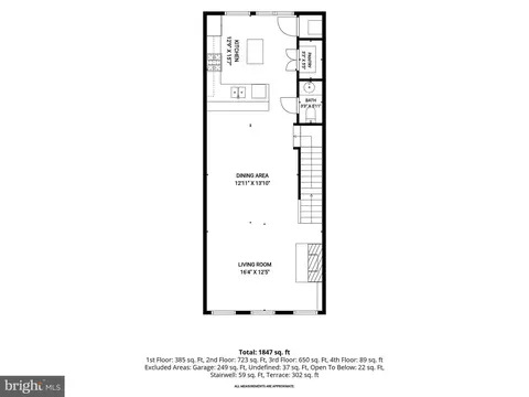Floorplan - 25 Birckhead St, Baltimore, MD 21230 photo 2 of 5