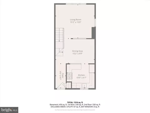 Floorplan - 3631 Greenvale Rd, Baltimore, MD 21229 photo 1 of 4