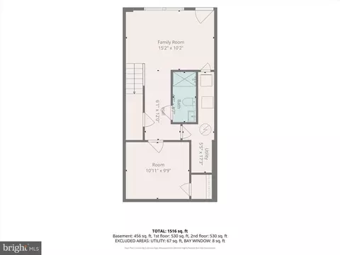 Floorplan - 3631 Greenvale Rd, Baltimore, MD 21229 photo 2 of 4
