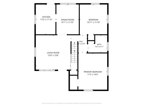 Floorplan - 4708 Hamilton Ave, Baltimore, MD 21206 photo 1 of 1