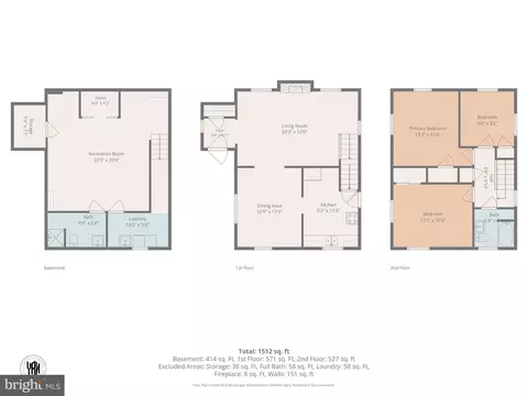 Floorplan - 4701 Mannasota Ave, Baltimore, MD 21206 photo 7 of 8