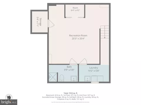 Floorplan - 4701 Mannasota Ave, Baltimore, MD 21206 photo 2 of 8