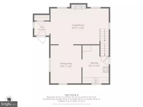 Floorplan - 4701 Mannasota Ave, Baltimore, MD 21206 photo 4 of 8