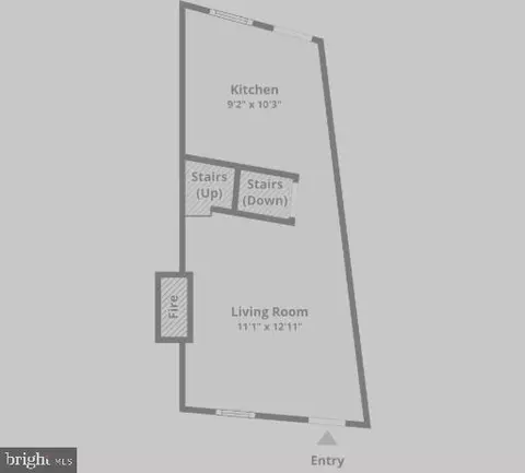 Floorplan - 613 Harvey St, Baltimore, MD 21230 photo 2 of 3