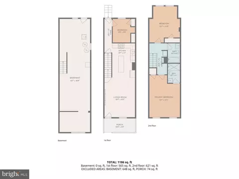 Floorplan - 744 Bartlett Ave, Baltimore, MD 21218 photo 1 of 4