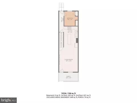 Floorplan - 744 Bartlett Ave, Baltimore, MD 21218 photo 3 of 4