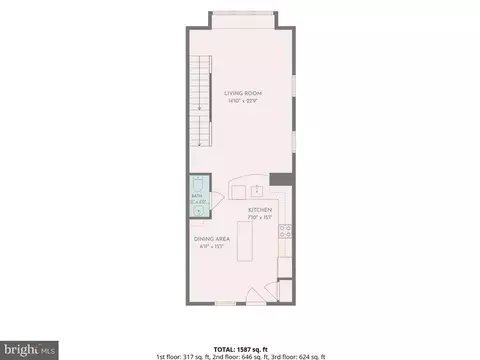 Floorplan - 968 S Macon St, Baltimore, MD 21224 photo 2 of 4