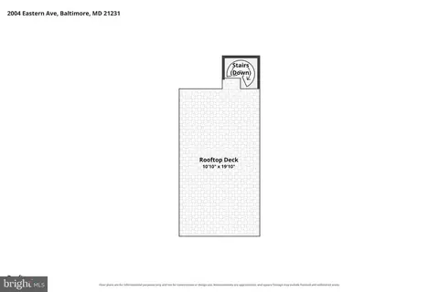 Floorplan - 2004 Eastern Ave, Baltimore, MD 21231 photo 3 of 5