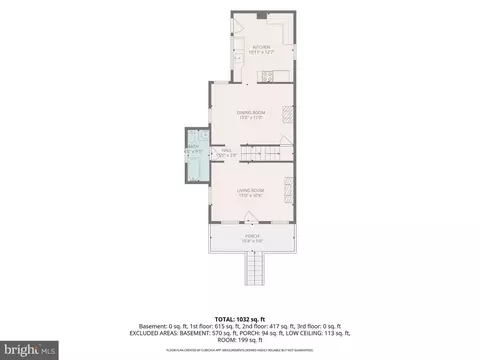 Floorplan - 603 Cedarcroft Rd, Baltimore, MD 21212 photo 3 of 5
