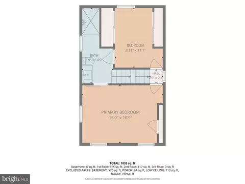 Floorplan - 603 Cedarcroft Rd, Baltimore, MD 21212 photo 4 of 5