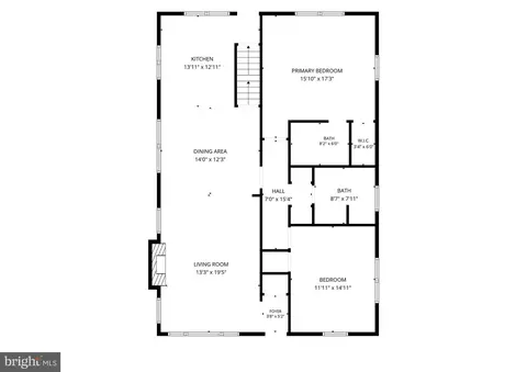 Floorplan - 916 E Belvedere Ave, Baltimore, MD 21212 photo 2 of 4