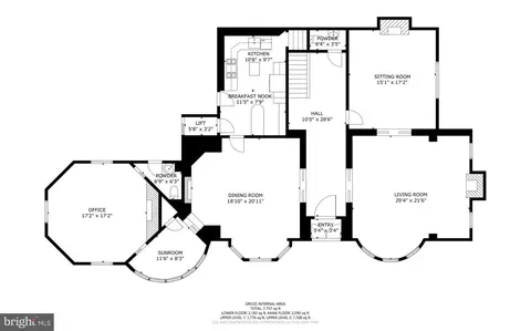 Floorplan - 106 E Chase St, Baltimore, MD 21202 photo 1 of 5