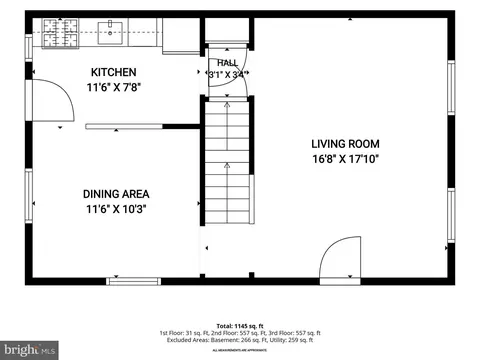 Floorplan - 5104 Sunset Rd, Baltimore, MD 21215 photo 1 of 4