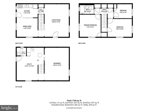 Floorplan - 5104 Sunset Rd, Baltimore, MD 21215 photo 3 of 4