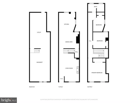Floorplan - 1952 Walbrook Ave, Baltimore, MD 21217 photo 1 of 3