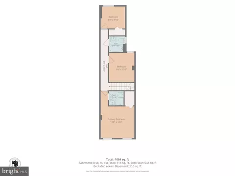 Floorplan - 1629 E Oliver St, Baltimore, MD 21213 photo 3 of 4