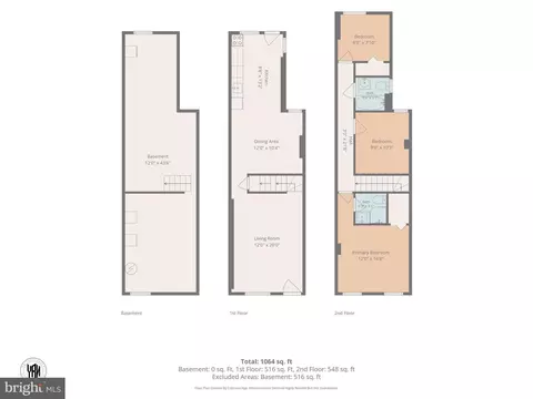 Floorplan - 1629 E Oliver St, Baltimore, MD 21213 photo 4 of 4