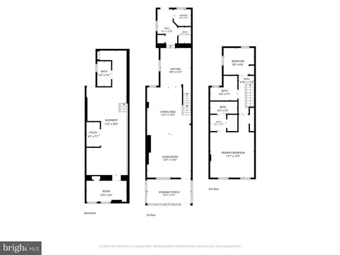 Floorplan - 3341 Chestnut Ave, Baltimore, MD 21211 photo 1 of 4