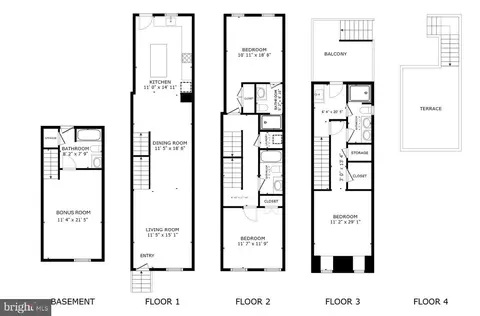 Floorplan - 1414 Jackson St, Baltimore, MD 21230 photo 1 of 6